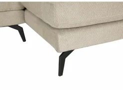 Hoeksalon Namur 293x160cm - stof - beige