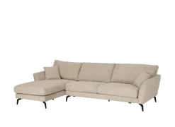 Hoeksalon Namur 293x160cm - stof - beige
