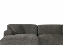 Hoeksalon New-Konstatinopol 398x217cm - stof - raven