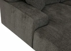 Hoeksalon New-Konstatinopol 398x217cm - stof - raven