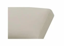 Hoeksalon Nyx 322x257cm - leder - lichtgrijs