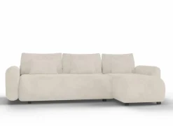 Hoeksalon Olivio 277x177cm - stof - beige