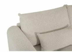 Hoeksalon Olivio 277x177cm - stof - beige