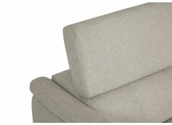 Hoeksalon Oltens 281x228cm - stof - beige met relax
