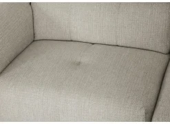 Hoeksalon Oltens 281x228cm - stof - beige met relax