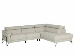 Hoeksalon Oltens 281x228cm - stof - beige