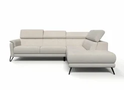 Hoeksalon Oltens 281x228cm - stof - beige