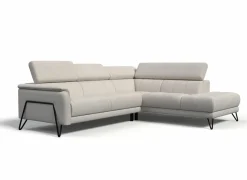 Hoeksalon Oltens 281x228cm - stof - beige