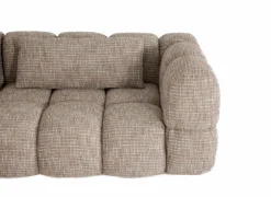 Hoeksalon Parkaway 350x270cm - stof - roze