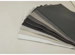 Hoeksalon Play 394x315cm - leder - wit met relax