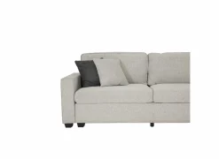 Hoeksalon Ramon 319x176cm - stof - lichtgrijs