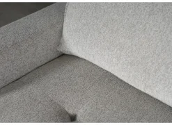 Hoeksalon Ramon 319x176cm - stof - lichtgrijs
