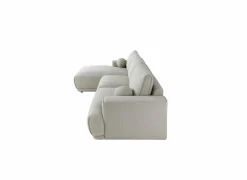 Hoeksalon Ramusio 319x169cm - stof - beige