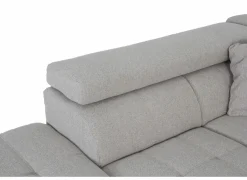 Hoeksalon Rezzo 291x226cm - stof - beige met relax