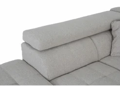 Hoeksalon Rezzo 291x226cm - stof - beige met relax