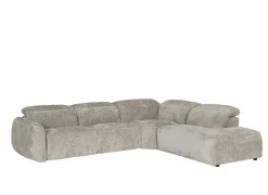 Hoeksalon Roll 329x265cm - stof - turtledove