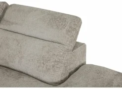 Hoeksalon Roll 329x265cm - stof - turtledove met relax