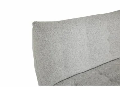 Hoeksalon Schiva 262x173cm - stof - lichtgrijs