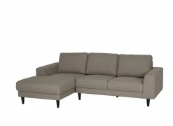 Hoeksalon Sky 243x148,5cm - stof - taupe