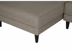 Hoeksalon Sky 243x148,5cm - stof - taupe