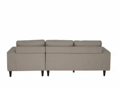 Hoeksalon Sky 243x148,5cm - stof - taupe