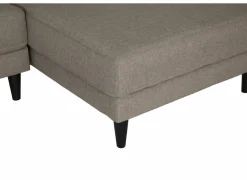 Hoeksalon Sky 243x148,5cm - stof - taupe