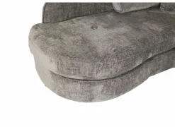 Hoeksalon Space 313x224cm - stof - grijs