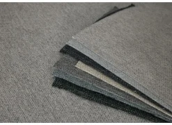 Hoeksalon Sub 302x243cm - stof - zilvergrijs met relax