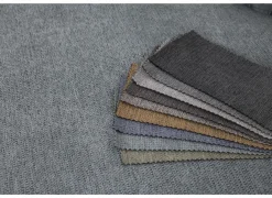 Hoeksalon Sumare 280x182cm - stof - blauw