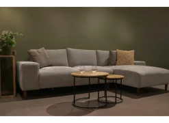 Hoeksalon Switch 280x160cm - stof - greige