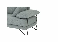 Hoeksalon Tatum 288x219cm - stof - lichtblauw