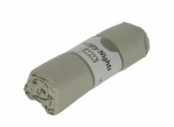 Hoeslaken Arya 90x200cm - katoen - olijf