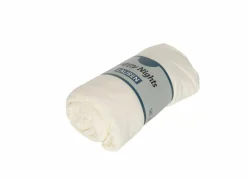 Hoeslaken Lauren 90x200cm - jersey katoen - gebroken wit