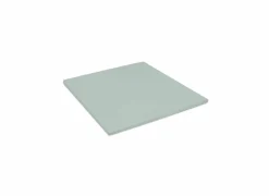 Hoeslaken topper 180x200/200x220cm - katoen - aqua