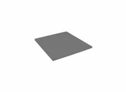 Hoeslaken topper 180x200/200x220cm katoen grijs