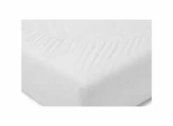 Hoeslaken 180/200x220cm jersey katoen wit