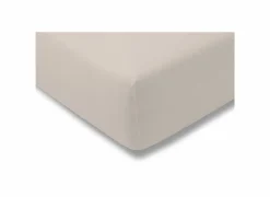 Hoeslaken 180/200x200/220cm jersey katoen soft pink