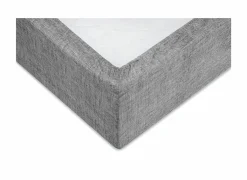 Hoeslaken 140x200cm katoen donkergrijs