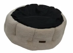 Hondenmand Champs-elysées L 80x80x28cm - stof - beige