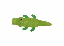 Hondenspeelgoed Flat Plush Toy Krokodil