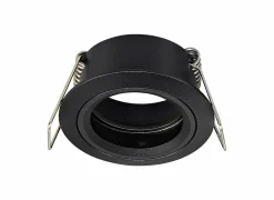 Inbouwspot MR11 - aluminium - zwart