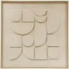Kaders & prints 3D Cataline 60x60cm - MDF - beige
