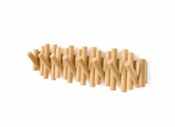 Kapstok Picket 8 Hook  61cm - naturel