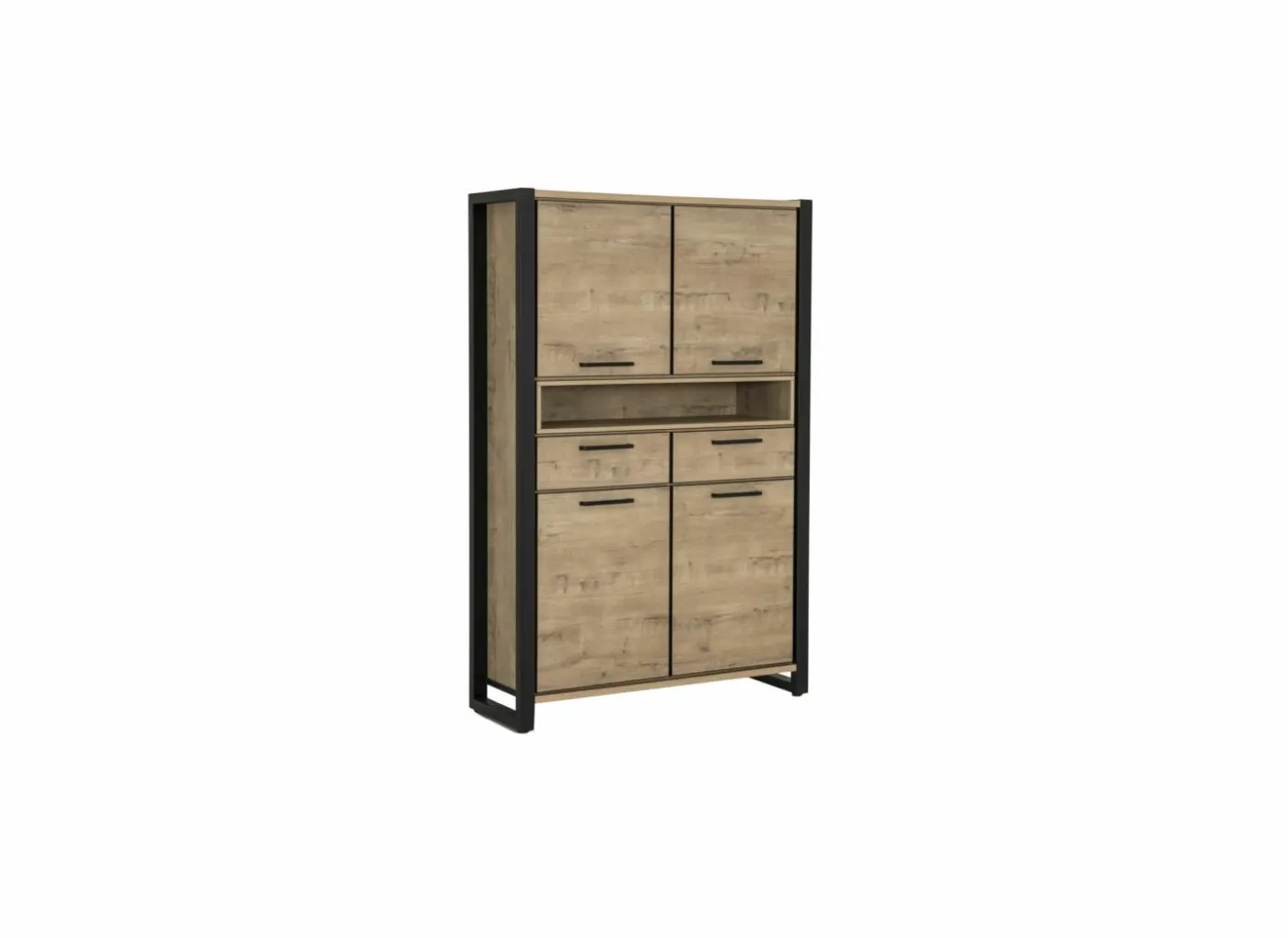Kast Cronos 130x45x200cm - decor eik - naturel