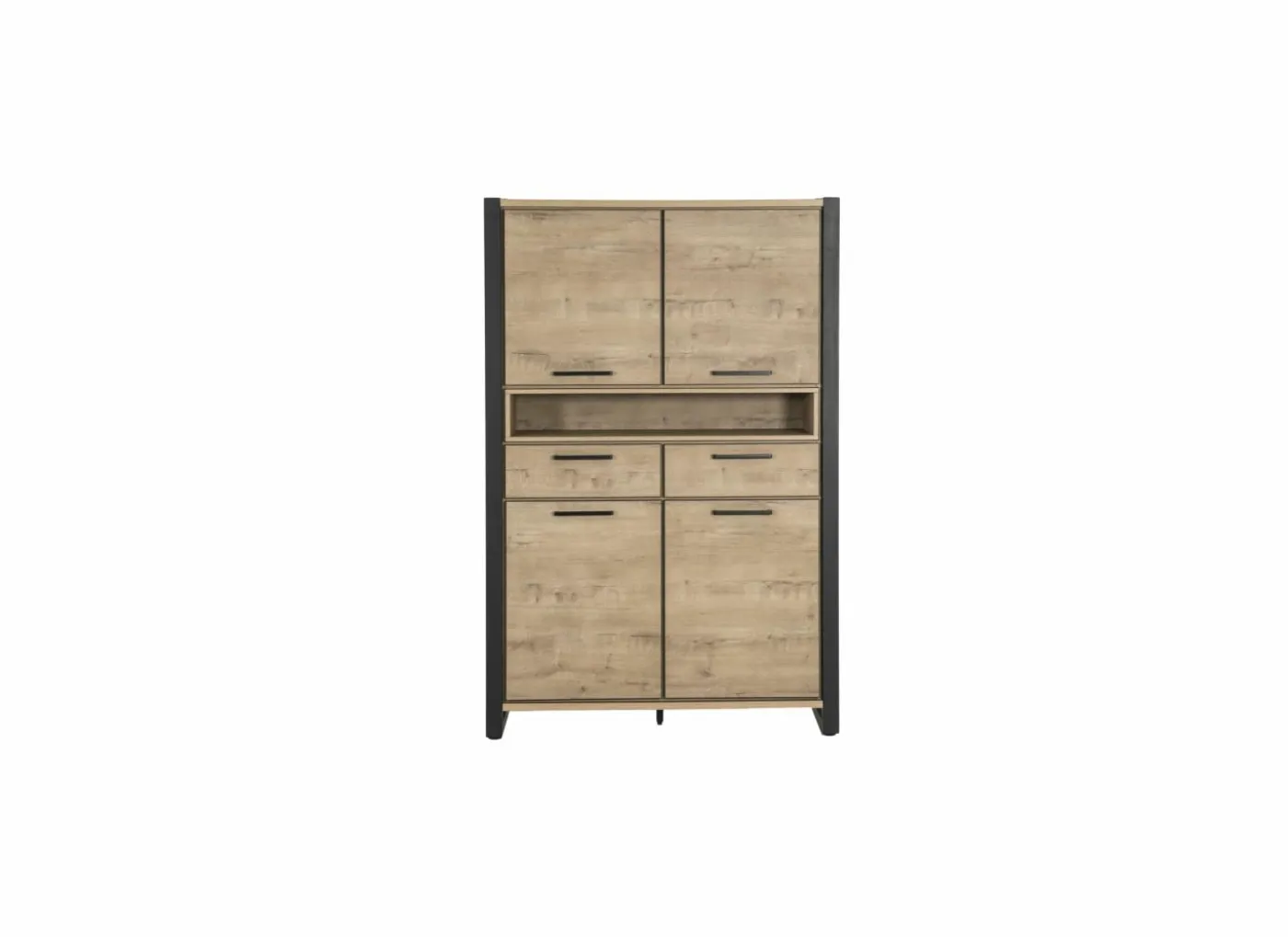 Kast Cronos 130x45x200cm - decor eik - naturel