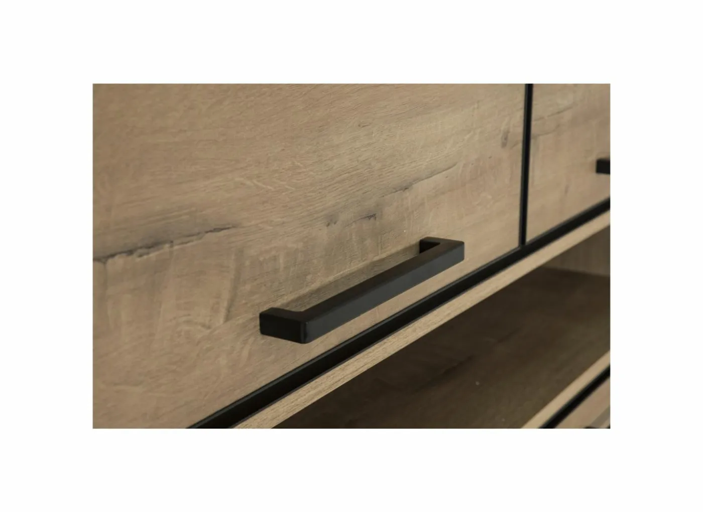 Kast Cronos 130x45x200cm - decor eik - naturel