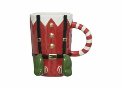 Kerstbeker Kabouter 30cl - dolomiet - rood