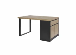 Keukeneiland Ilotfon 170x100cm - melamine - french oak & nox