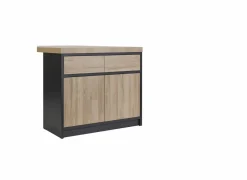 Keukeneiland Ilotfon 170x100cm - melamine - french oak & nox