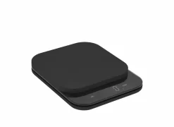 Keukenweegschaal 16,5x20,3cm zwart